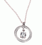 Avon Sterling Silver Eternal Spark Necklace Campaign 9