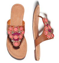 Chic Coral Sandal